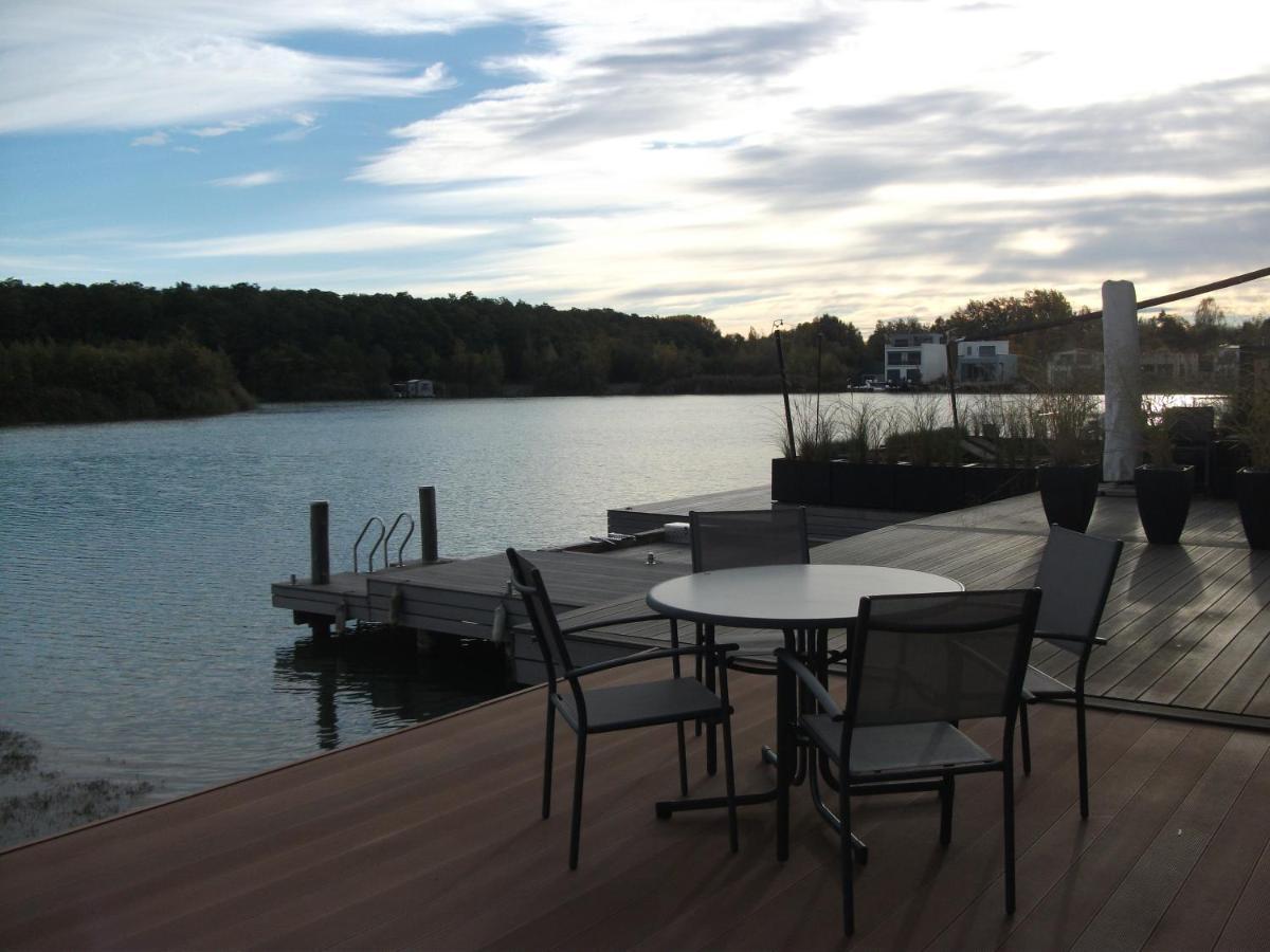 Ferienwohnungen Am Hainer See / Lagune Kahnsdorf Neukieritzsch Exterior foto
